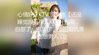 心情好，KTV 玩一晚【还没睡觉捏】单人KTV开包厢， 自慰了，撒尿了，小姐姐饥渴难耐想男人 (1)