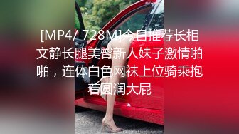 [MP4/ 728M]今日推荐长相文静长腿美臀新人妹子激情啪啪，连体白色网袜上位骑乘抱着圆润大屁