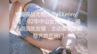 专约极品尤物大神『Kenny’s』✅02年中山女大学妹，喝了点酒就发骚，主动要求穿戴整齐跪在房门